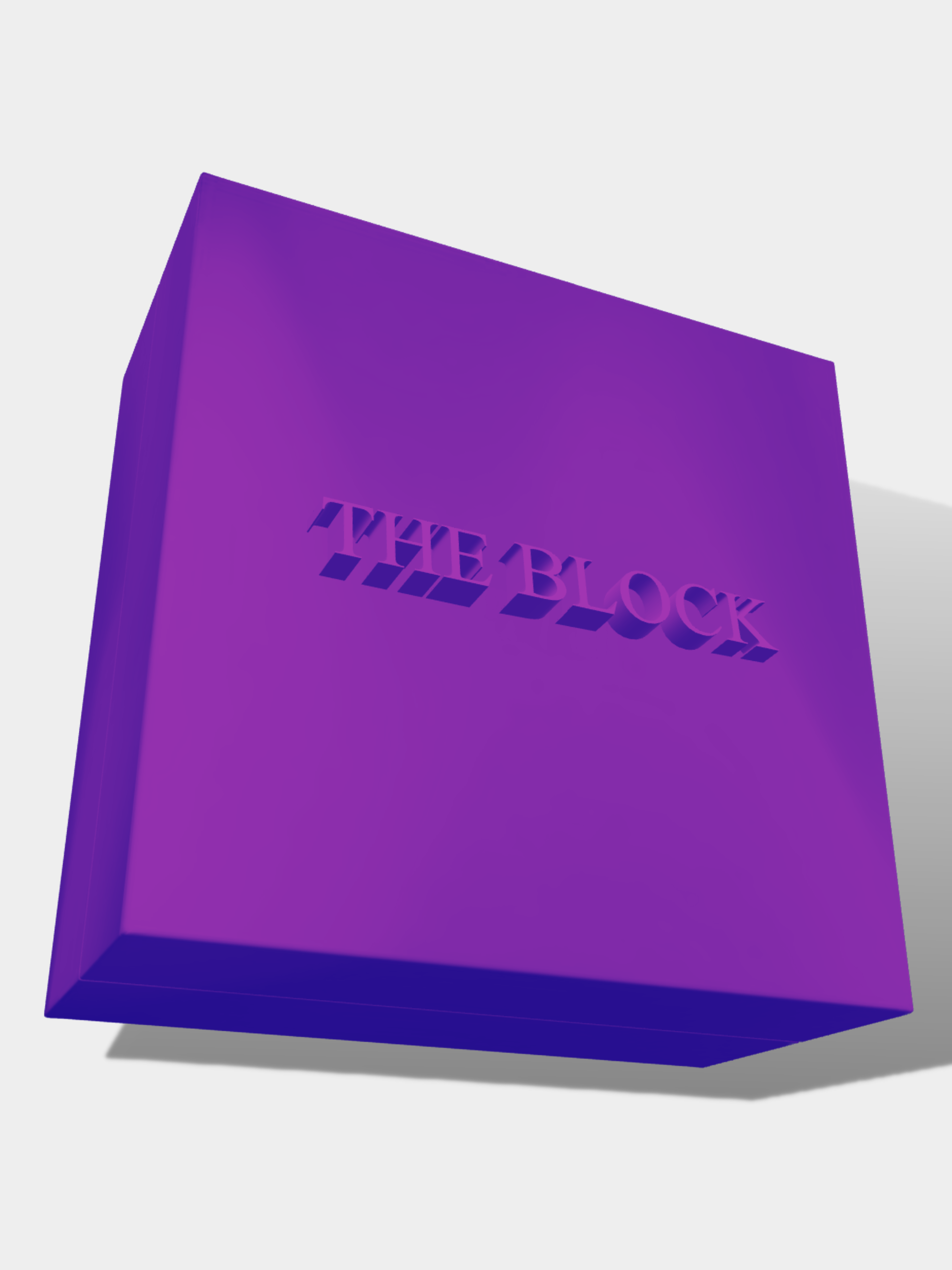 By The Block THE BLOCK