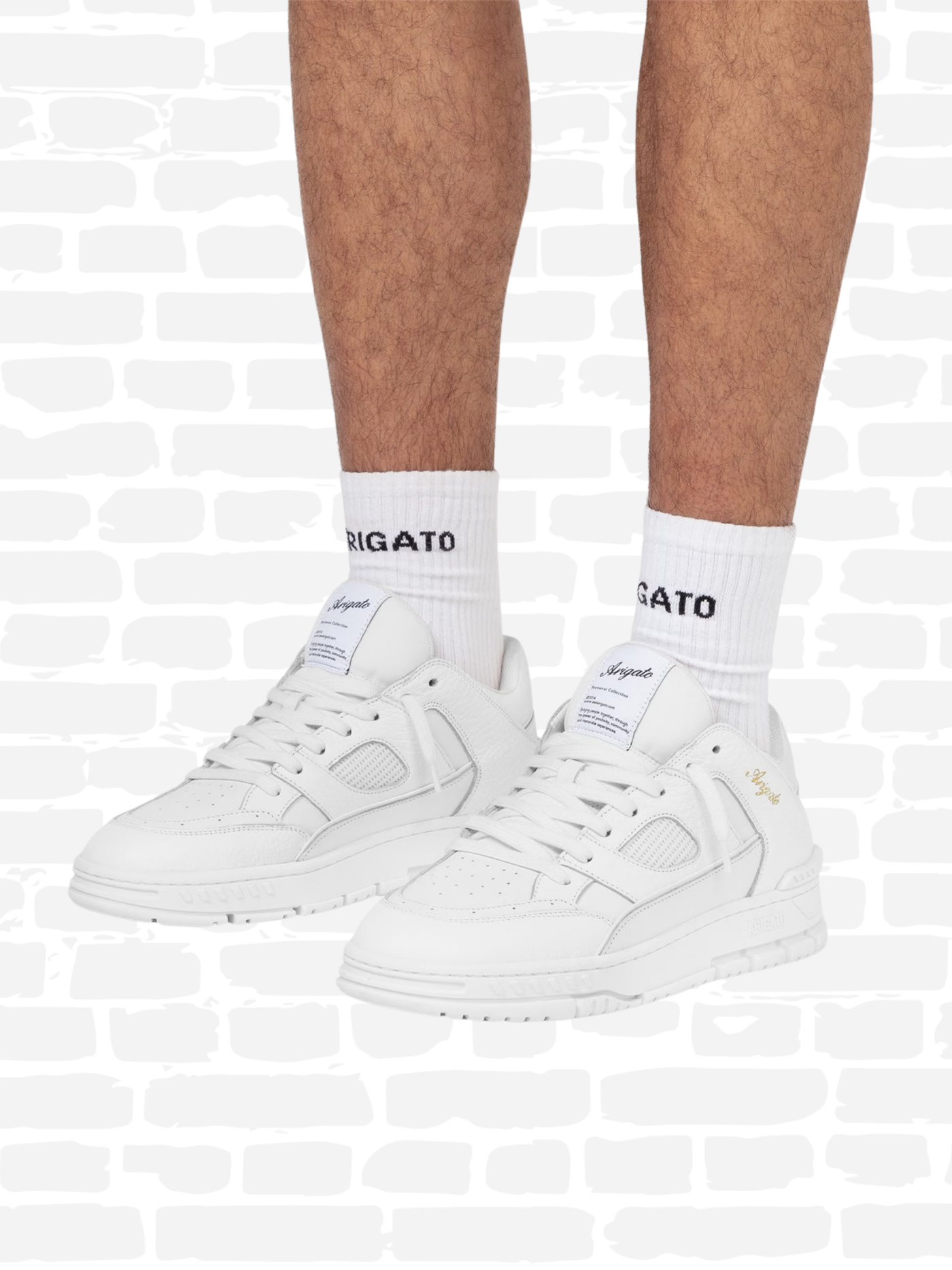 אקסל אריגטו נעליים צבע לבן INSPIRED AREA LOW TRAINERS