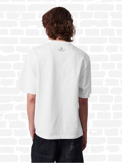 ג'קמוס טי שירט צבע לבן PALM T-SHIRT