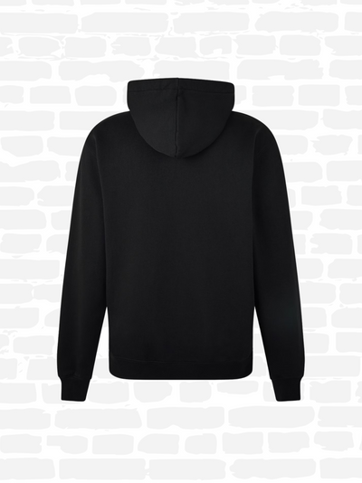 ג'קמוס סווטשירט צבע שחור LOGO COTTON GROS GRAIN HOODIE