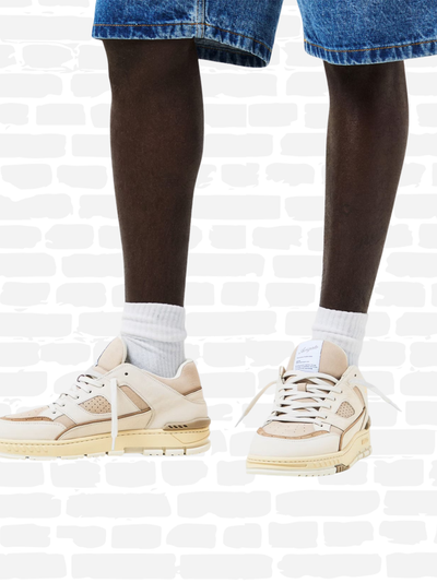 אקסל אריגטו נעליים צבע אוף וויטINSPIRED AREA LOW TRAINERS