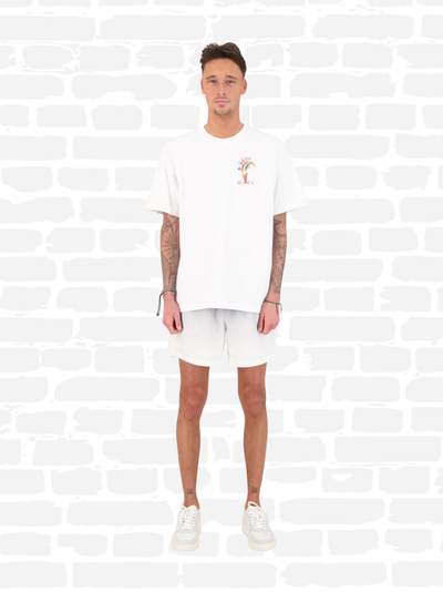 קזבלנקה בגד ים צבע אפור  MONOGRAM-PATTERN