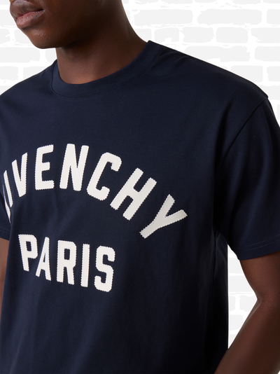 ז'יבנשי טי שירט צבע שחור LOGO T-SHIRT