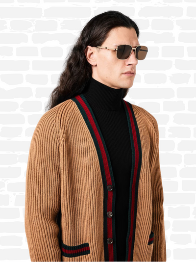 Lunettes de soleil Balenciaga de couleur noire