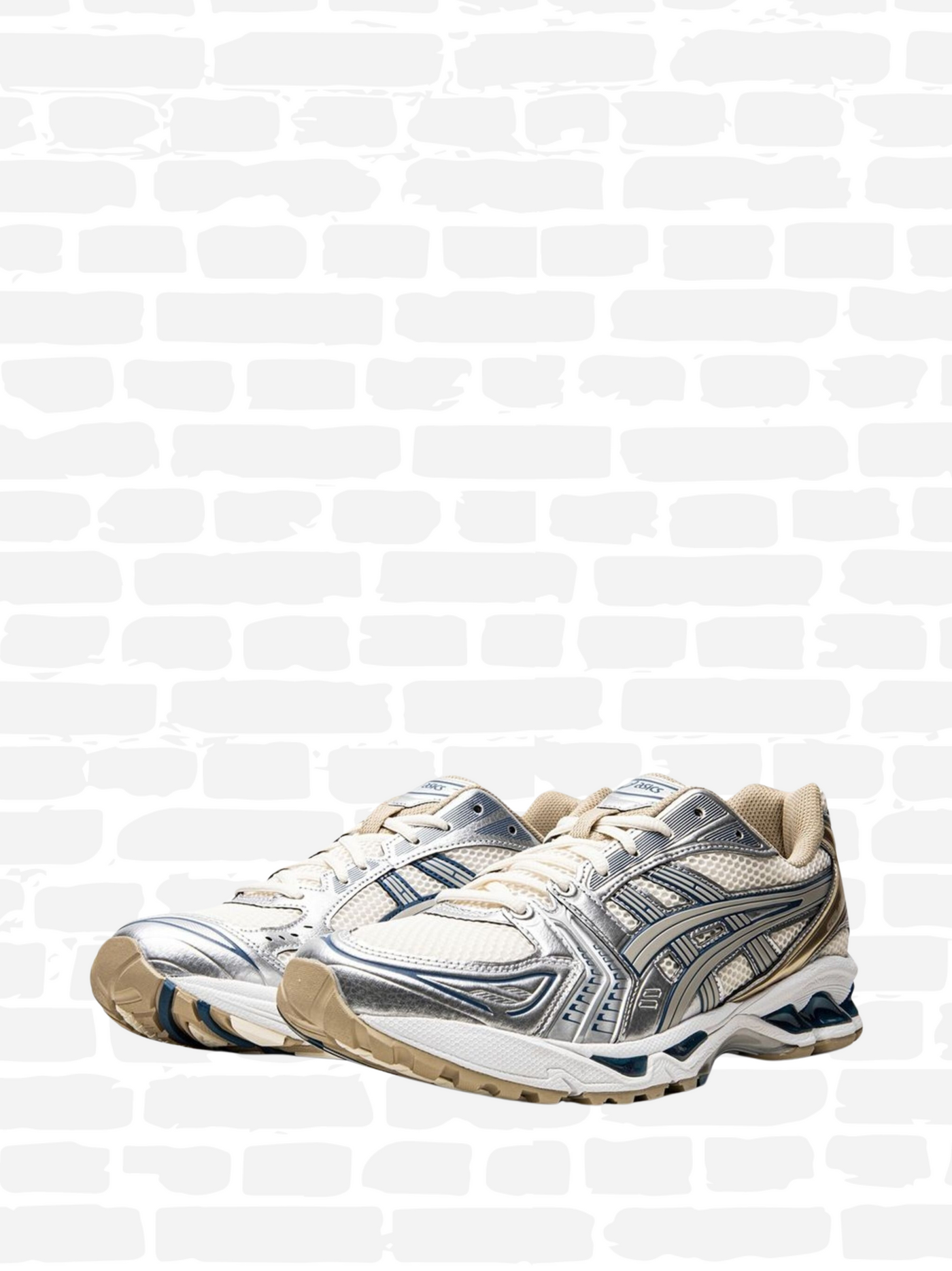 אסיקס נעליים צבע קרם GEL-KAYANO 14 TRAINERS