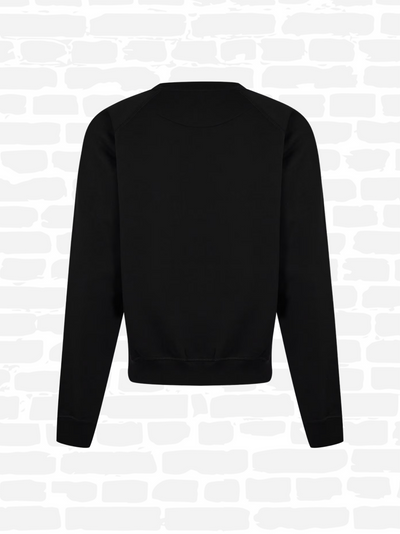 סווטשירט צבע שחור ESSENTIALS sweatshirt