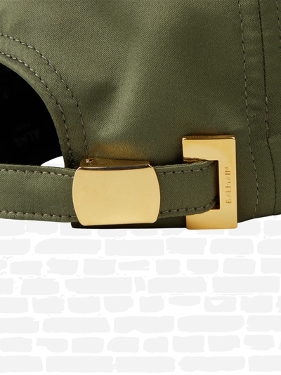 באלמין כובע צבע ירוק SIGNATURE EMBROIDERED CAP