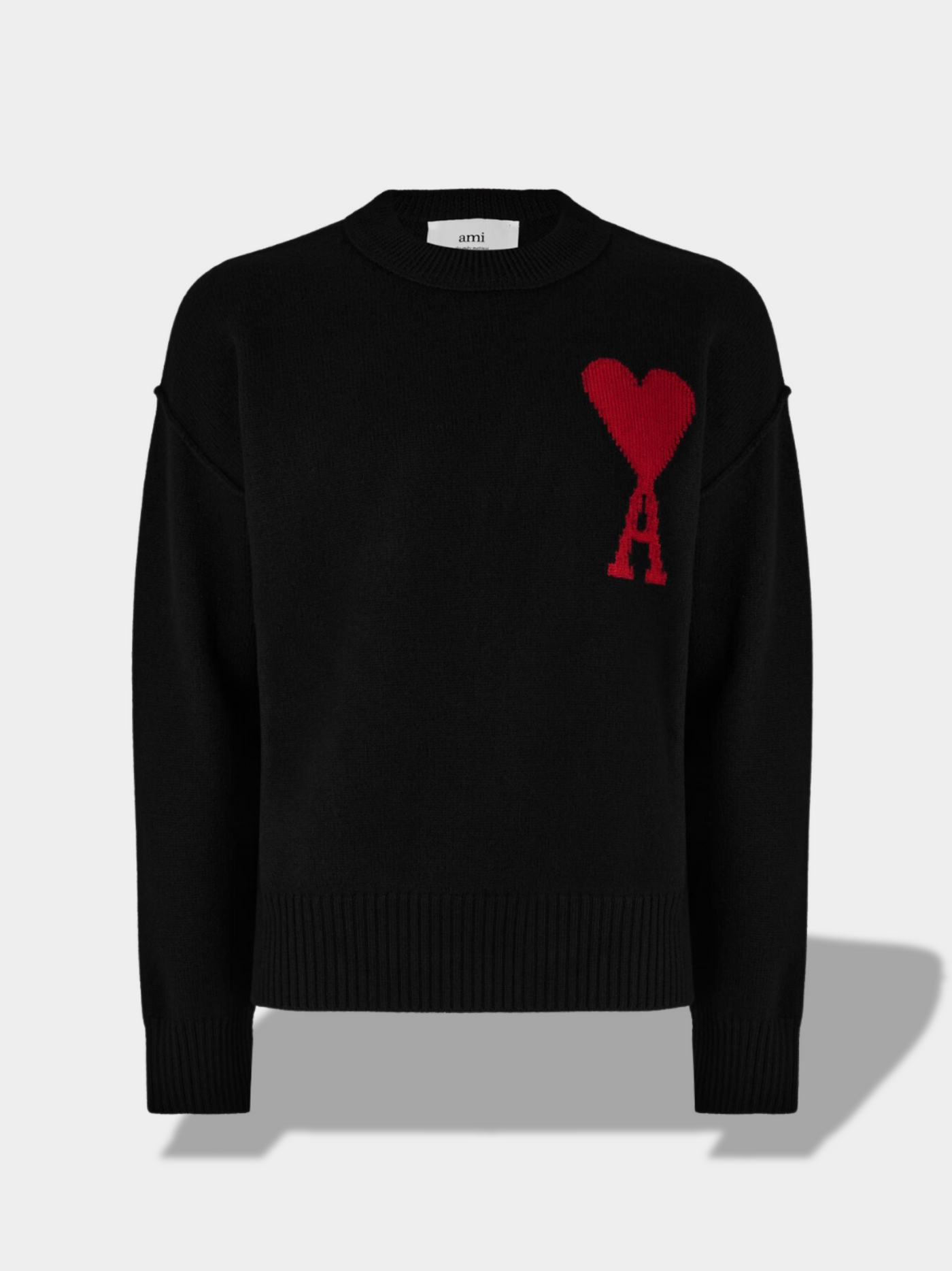 אמי פריז טי סווטשירט צבע שחור DE COEUR SWEATSHIRT