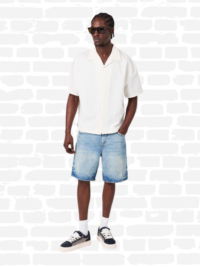 קלינס נעליים צבע כחול ACE SNEAKERS