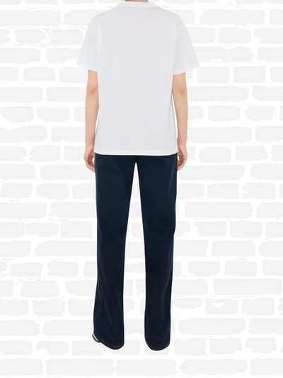 ברברי טי שירט צבע לבן VINTAGE CHECK POCKET