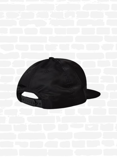 כובע בייסבול צבע שחור RHUDE NYLON 4X4 HAT SN34