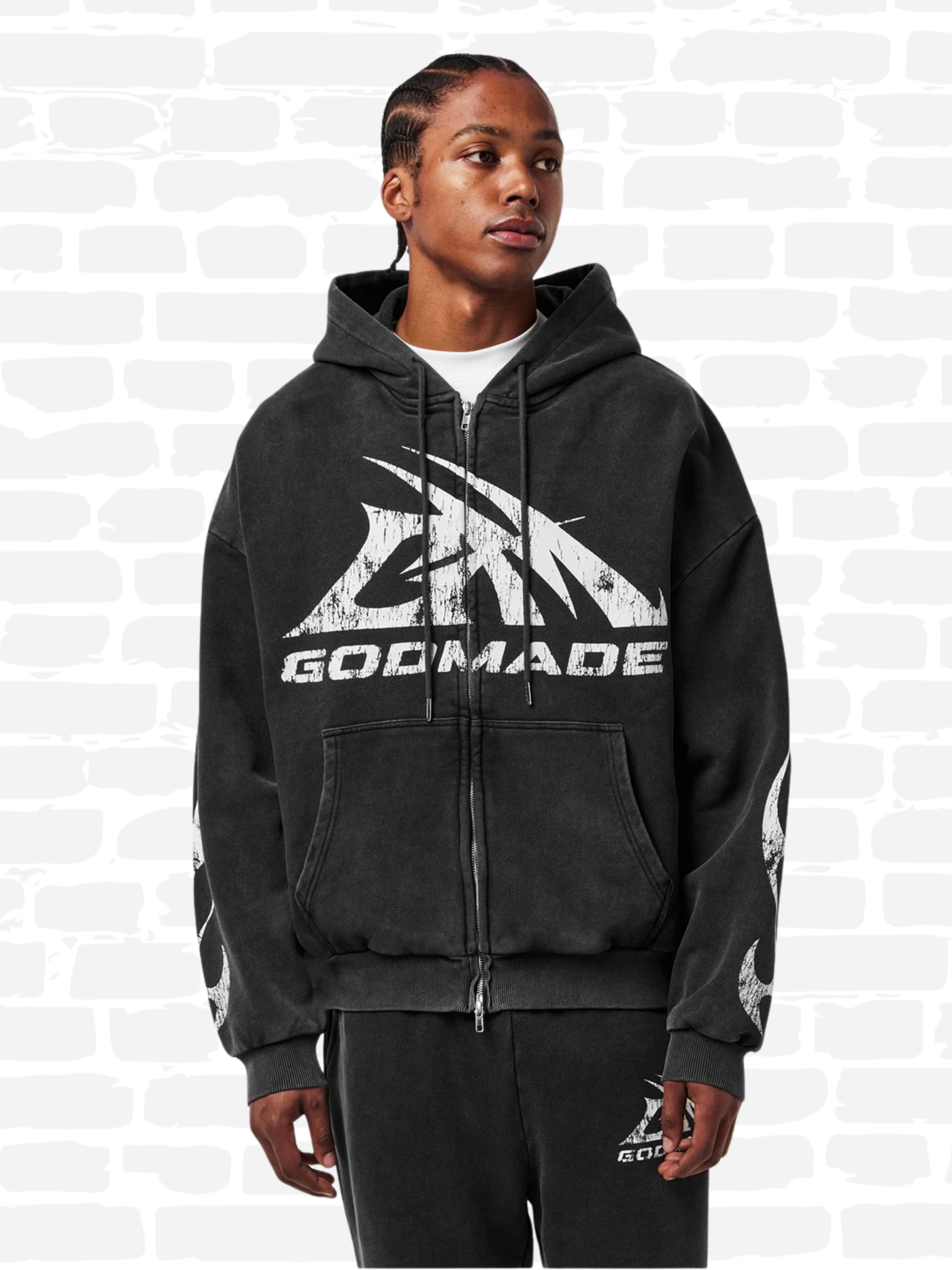 Sweat à capuche Burberry sweat à capuche en jacquard à carreaux de couleur marron