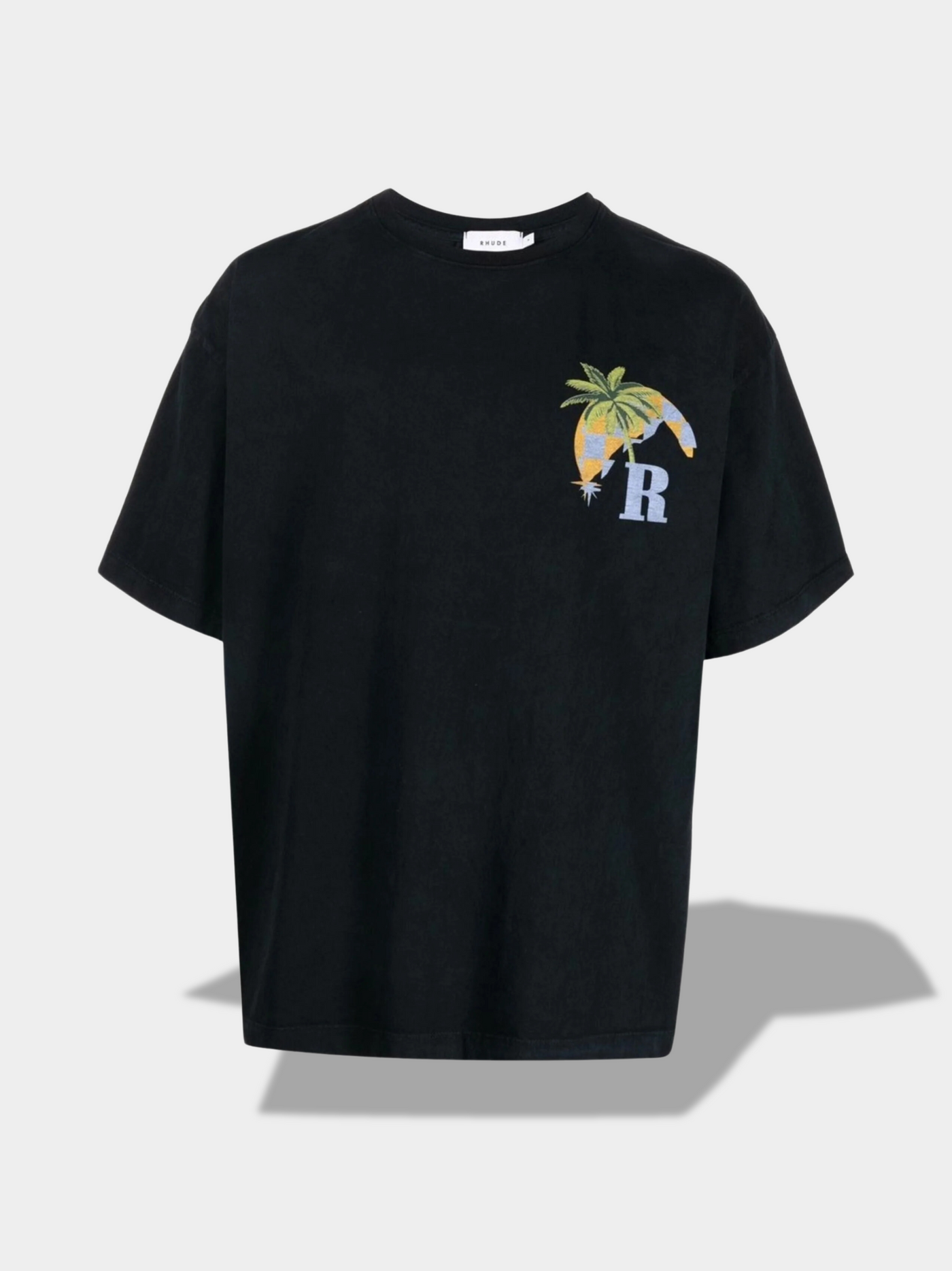 Tee shirt route couleur noir Tee shirt Moonlight Tropics