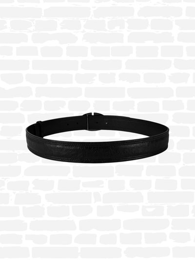 ולנטינו חגורה עור צבע שחור MOON BELT