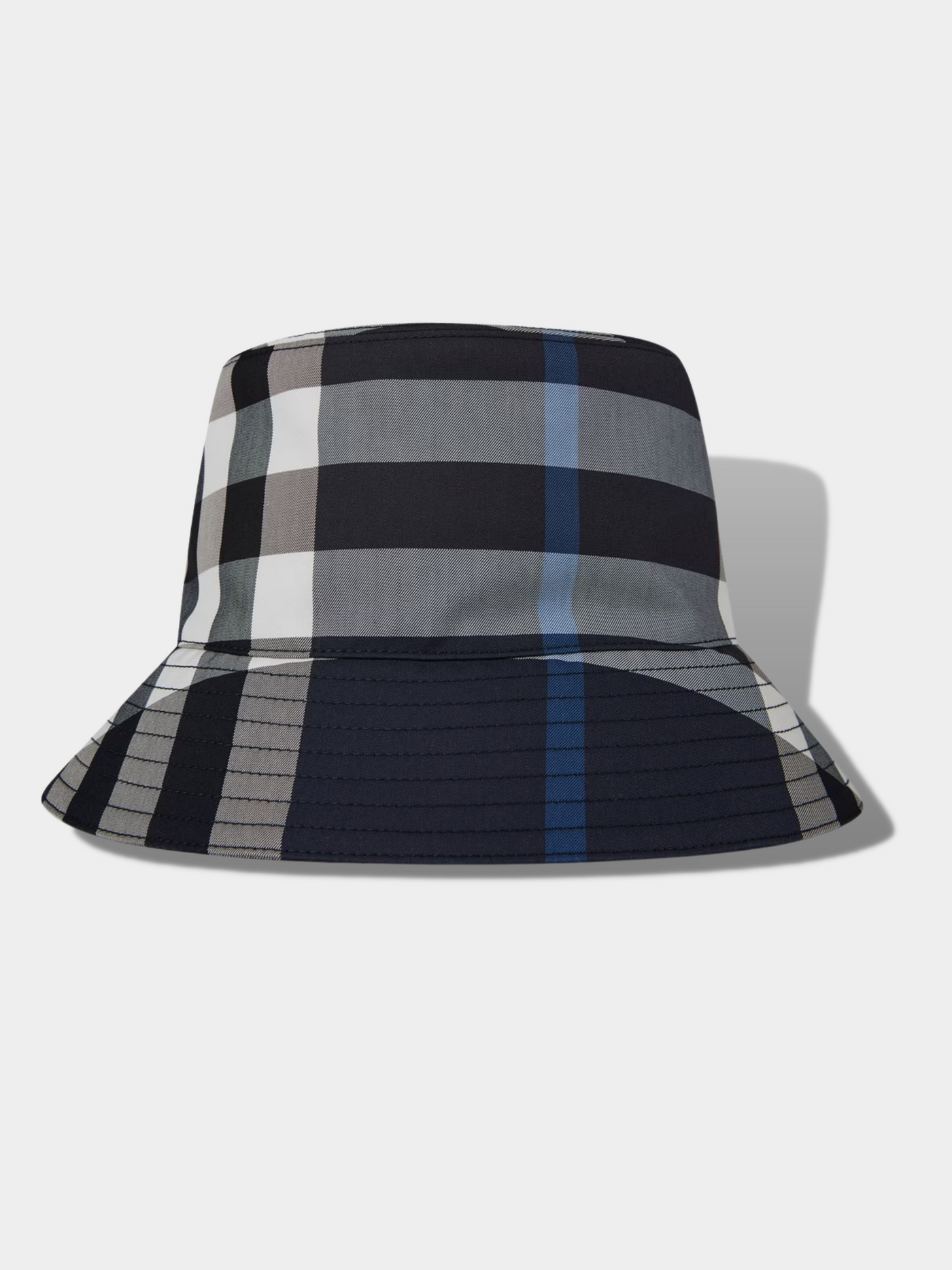 Chapeau bob Burberry couleur bleu BURB CHECK BUCKET SN34 