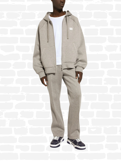 דולצ'ה גאבנה סווטשירט צבע אפור HOODIE WITH TAG