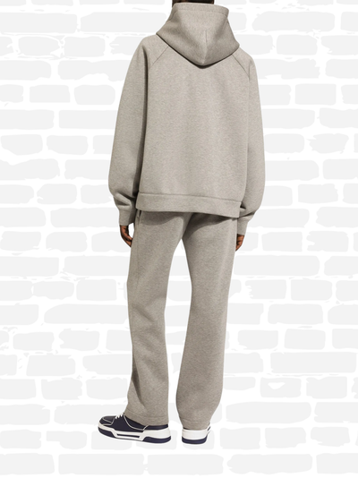 דולצ'ה גאבנה סווטשירט צבע אפור HOODIE WITH TAG