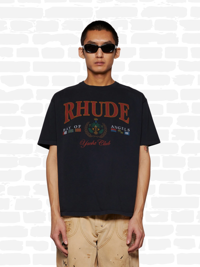 רוד טי שירט צבע שחור ANGELS YACHT T-SHIRT