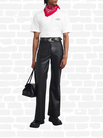 אמירי טי שירט צבע לבן COTTON SPIRIT LOGO