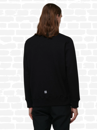 ז'יבנשי סווטשירט צבע שחור COLLEGE SLIM FIT