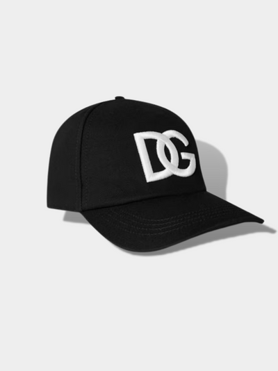 דולצ'ה גאבנה כובע צבע שחור INTERLOCKED MONOGRAM BASEBALL CAP