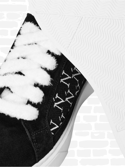 נומריס  נעליים צבע שחור LOW TRAINERS