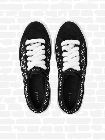 נומריס  נעליים צבע שחור LOW TRAINERS