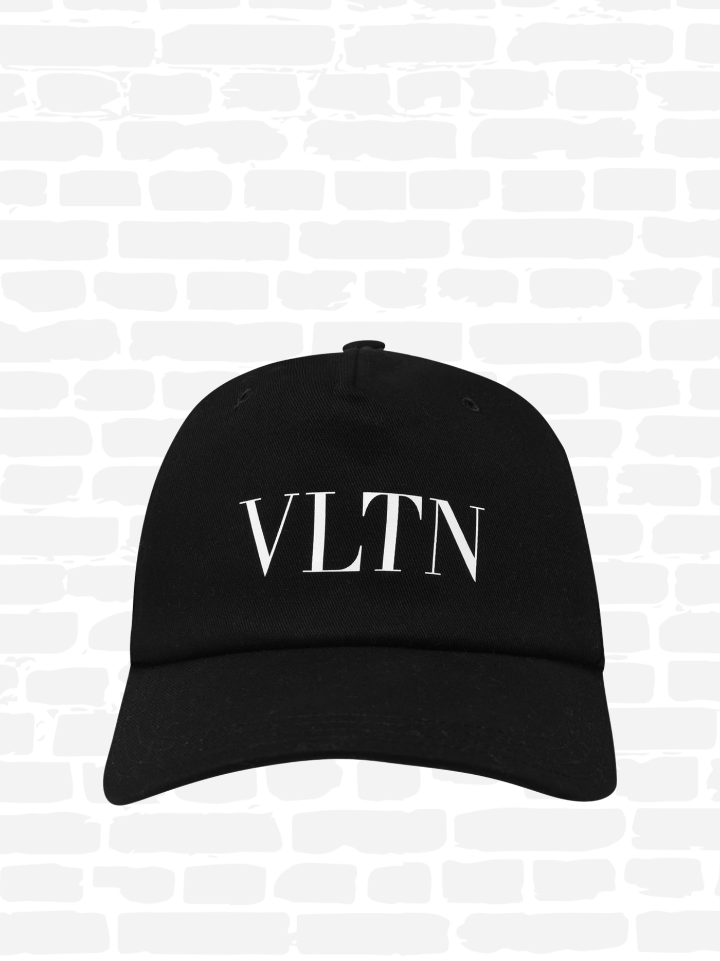 ולנטינו כובע צבע שחור VLTN CAP