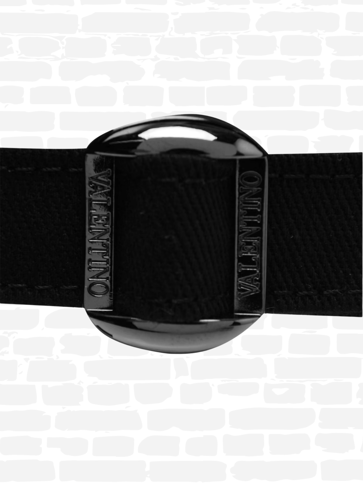 ולנטינו כובע צבע שחור VLTN CAP