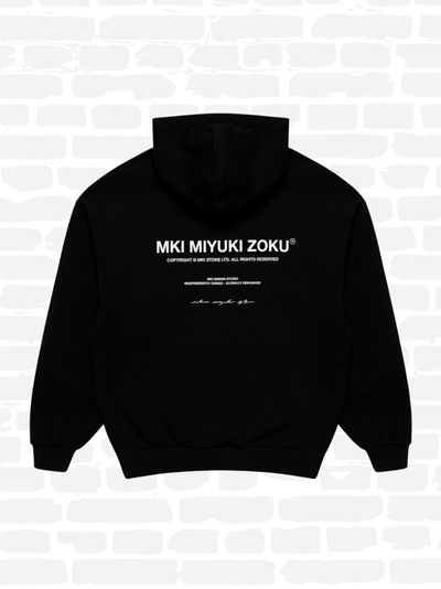 אמקיי איי סווטשירט קפוצ'ון צבע שחור DESIGN STUDIO