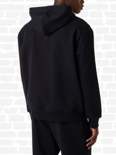 ז'יבנשי סווטשירט קפוצ'ון צבע שחור ZIP-UP HOODIE