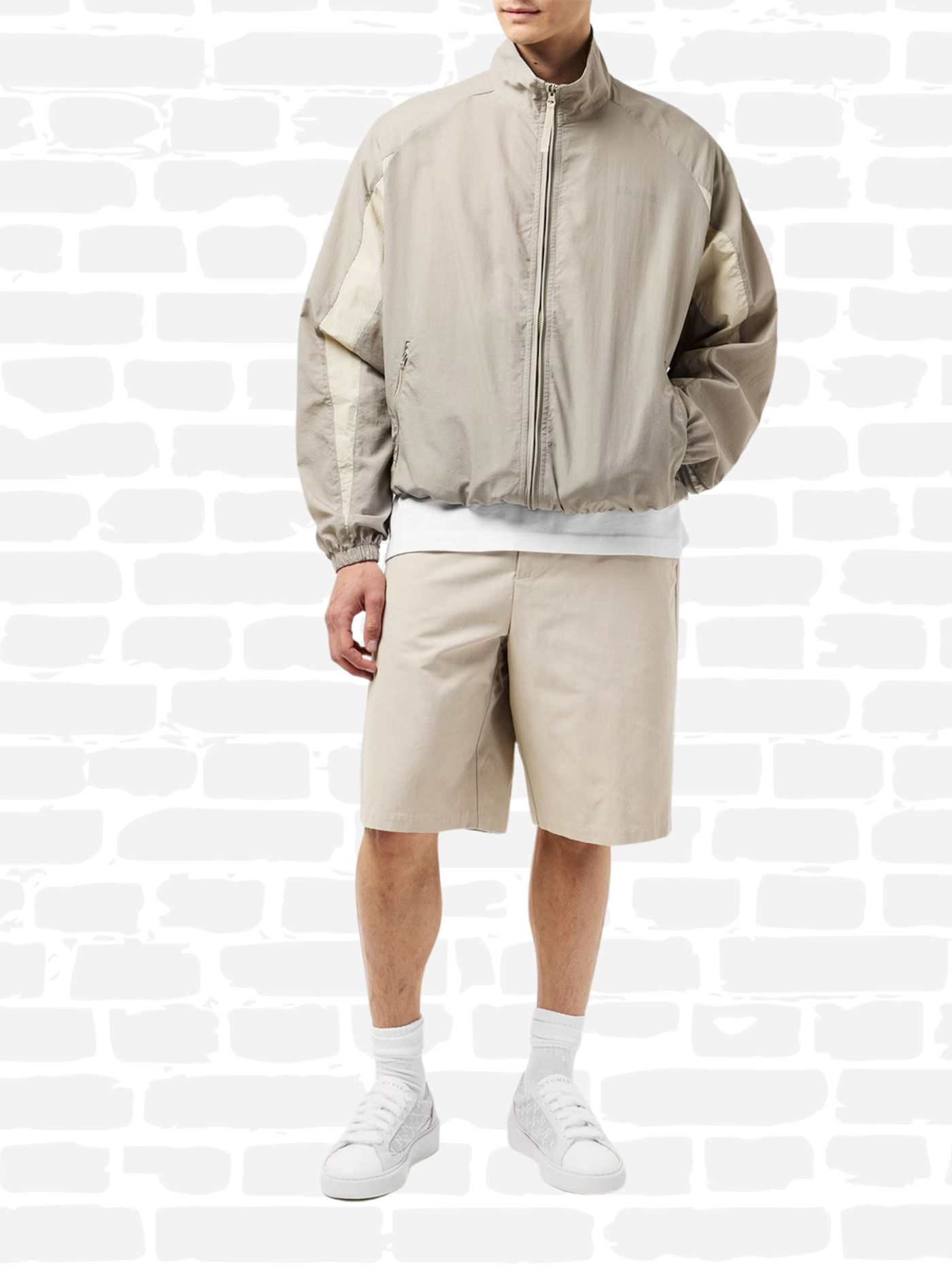 נומריס  נעליים צבע אפור LOW TRAINERS