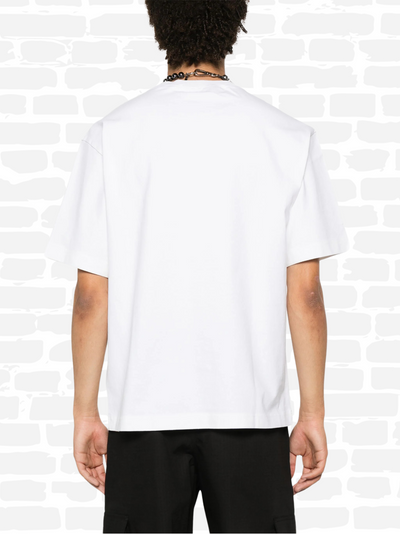 T-shirt Acne Studios T-shirt en coton à logo imprimé couleur noir