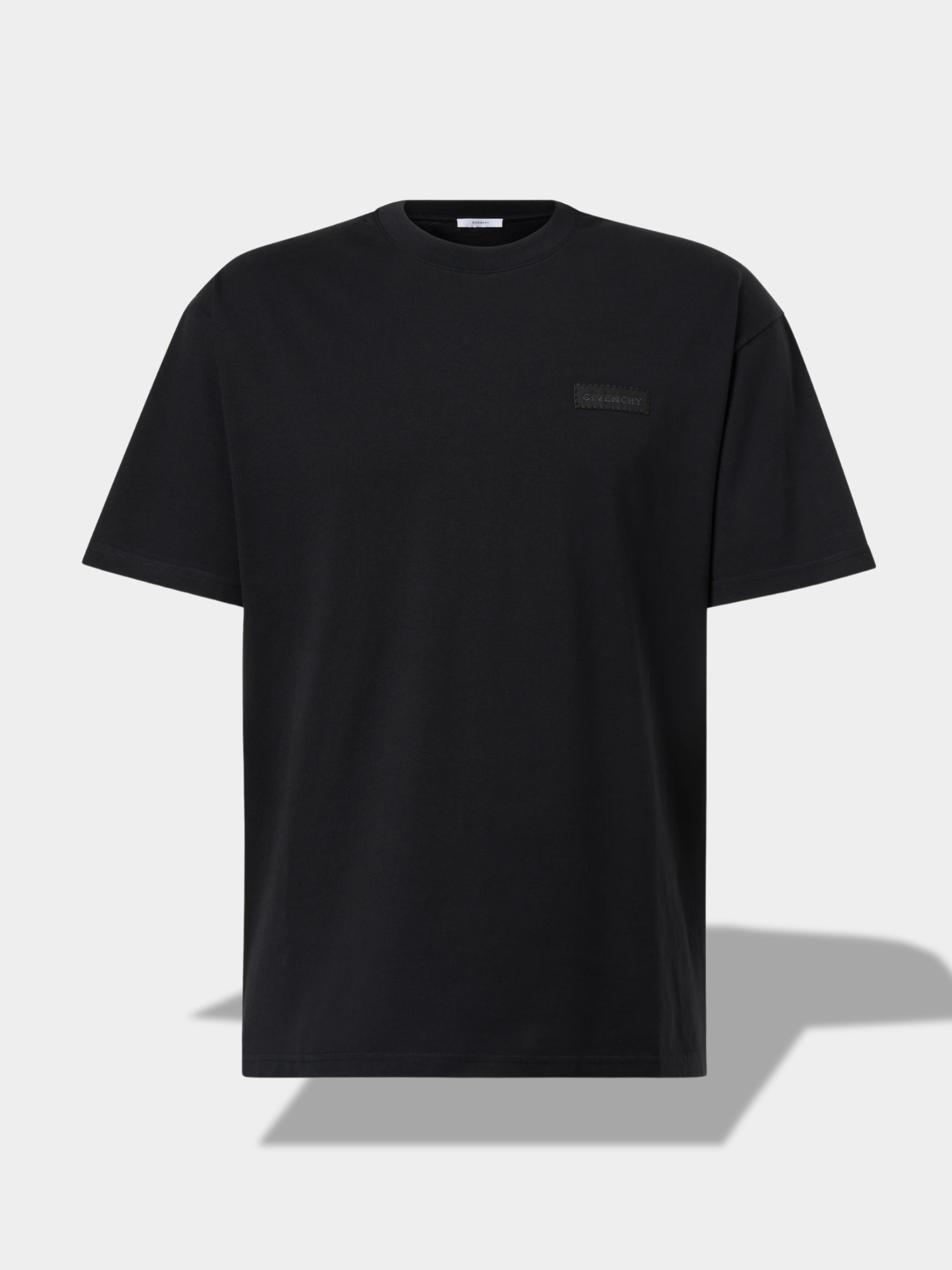 ז'יבנשי טי שירט צבע שחור GIV TAB CREW