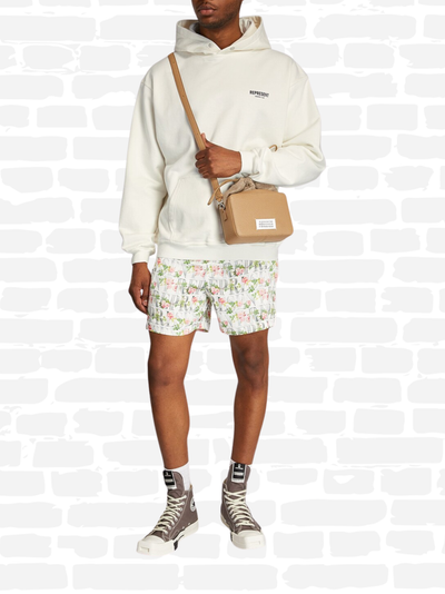 רפרזנט סווטשירט קפוצ'ון צבע קרם OWNERS CLUB HOODIE