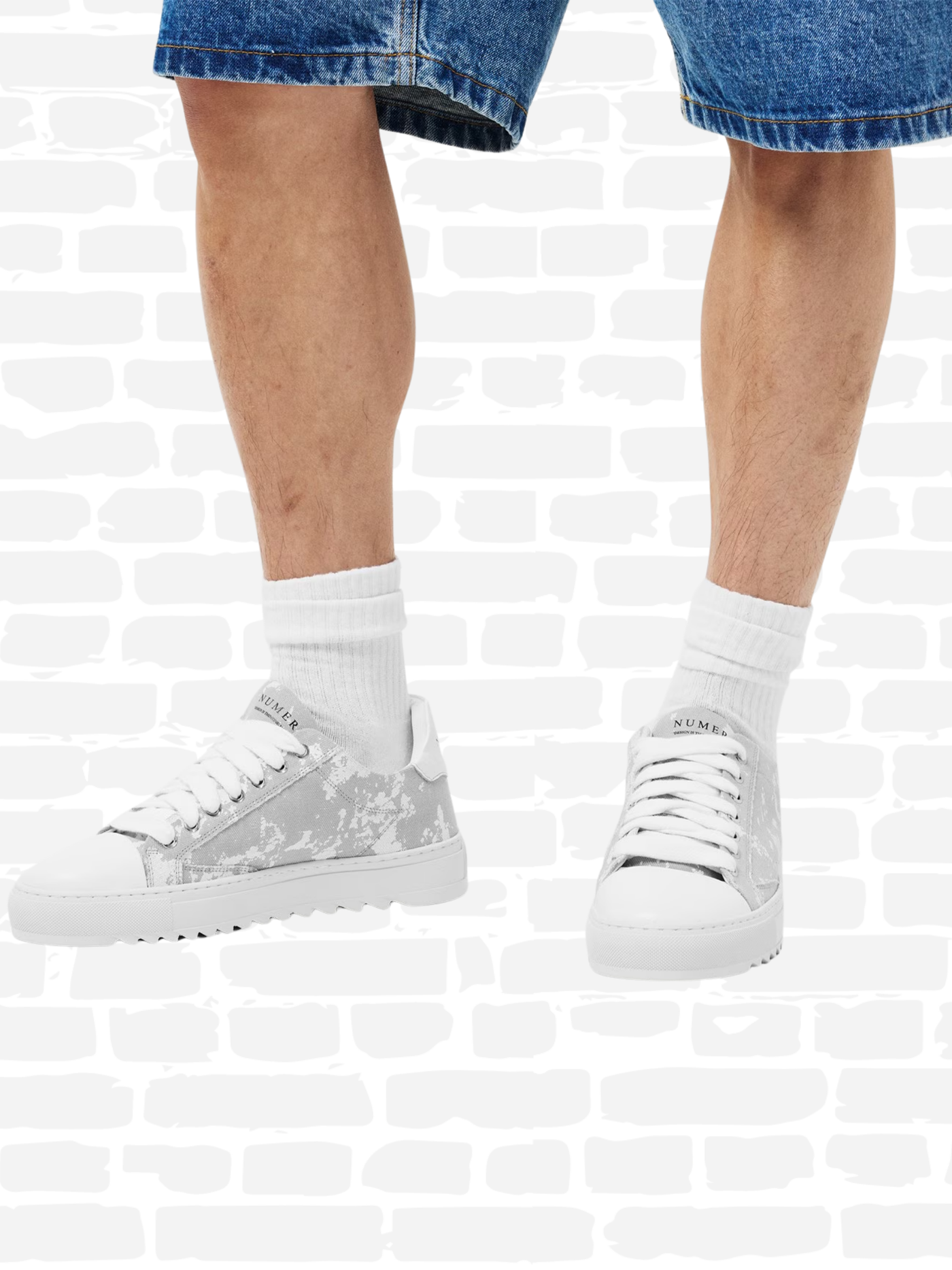 נומריס  נעליים צבע אפור SIGNET SN54