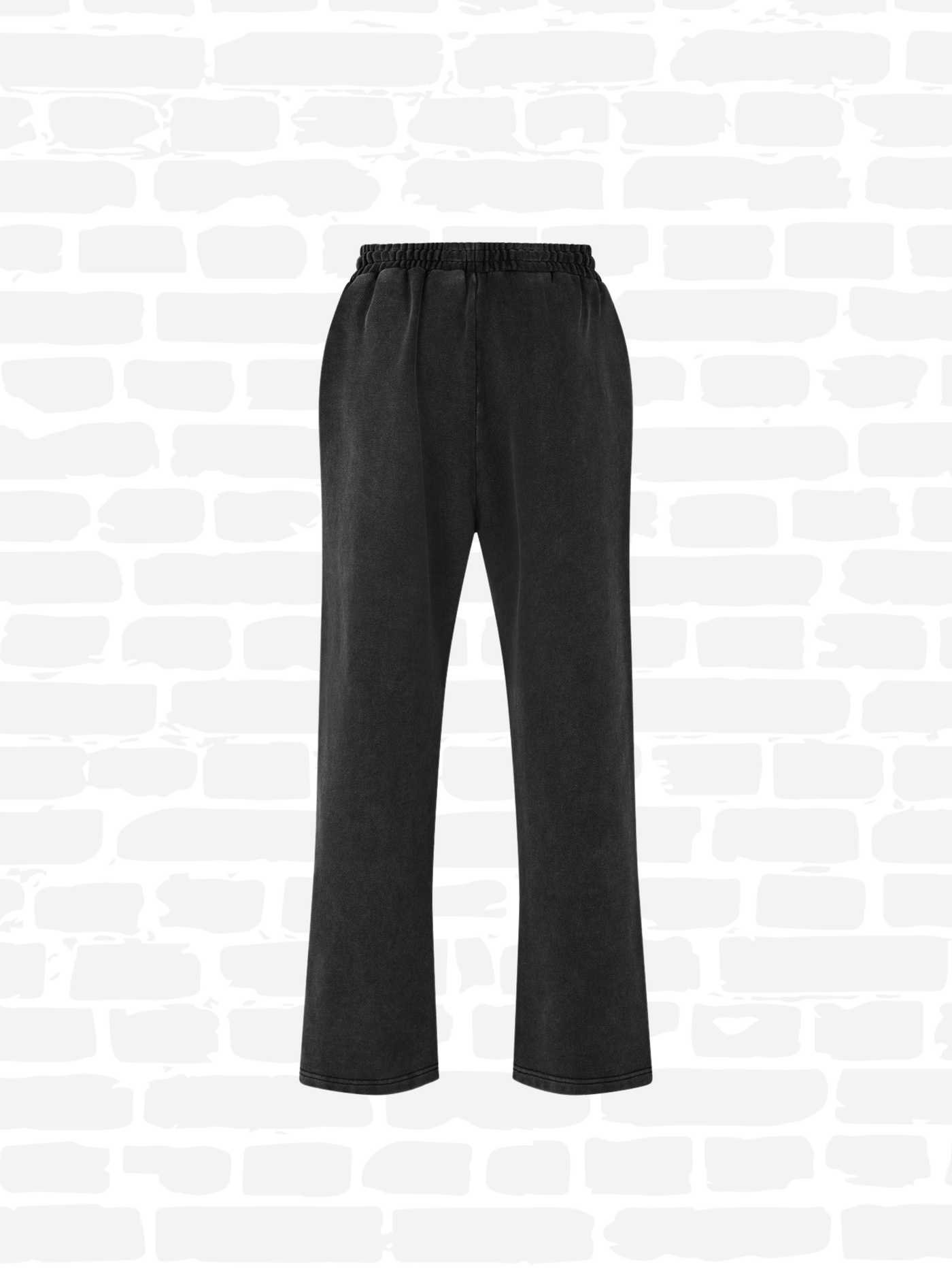 גוד מייד מכנסיים צבע שחור LOGO SWEATPANTS