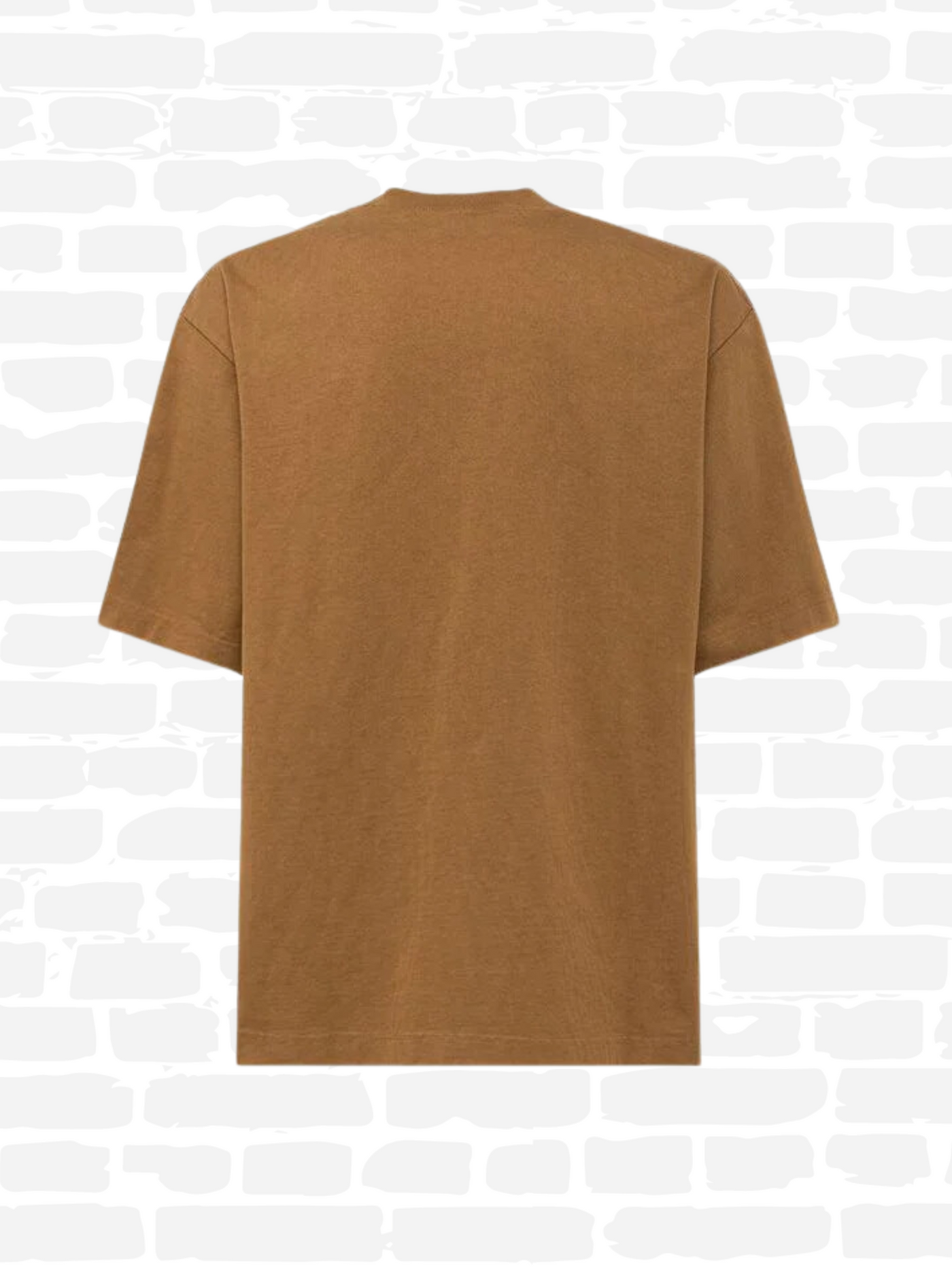 Acne Studios T-shirt T-shirt en coton à logo imprimé couleur marron