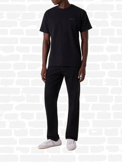 ז'יבנשי טי שירט צבע שחור GIV TAB CREW