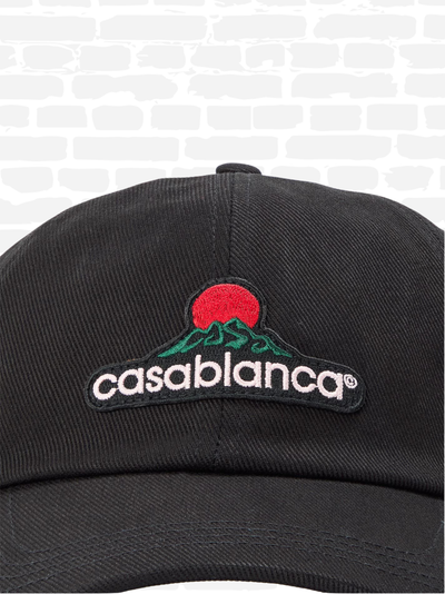 קזבלנקה כובע צבע שחור Casa Montagne Cap