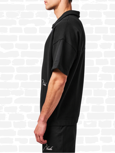 רוד שירט צבע שחור PIQUE SHIRT