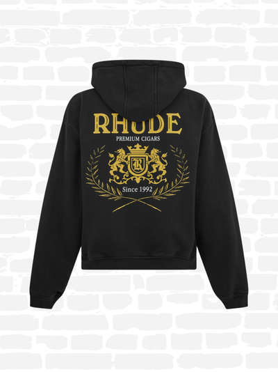 רוד טי סווטשירט צבע שחור CRESTA HOODIE