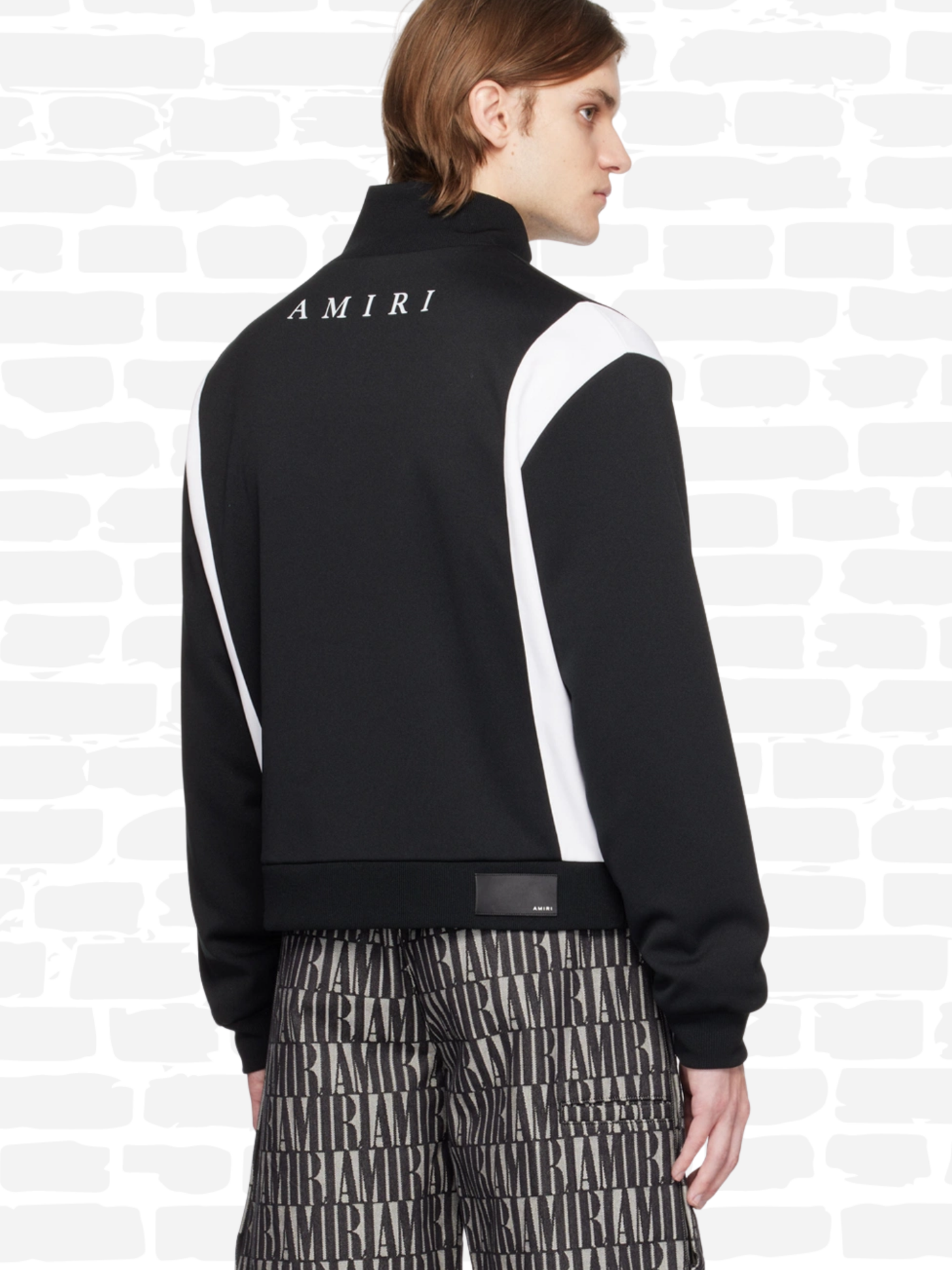 אמירי סווטשירט צבע שחור POINT TRACK JACKET