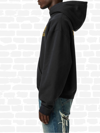 רוד טי סווטשירט צבע שחור CRESTA HOODIE