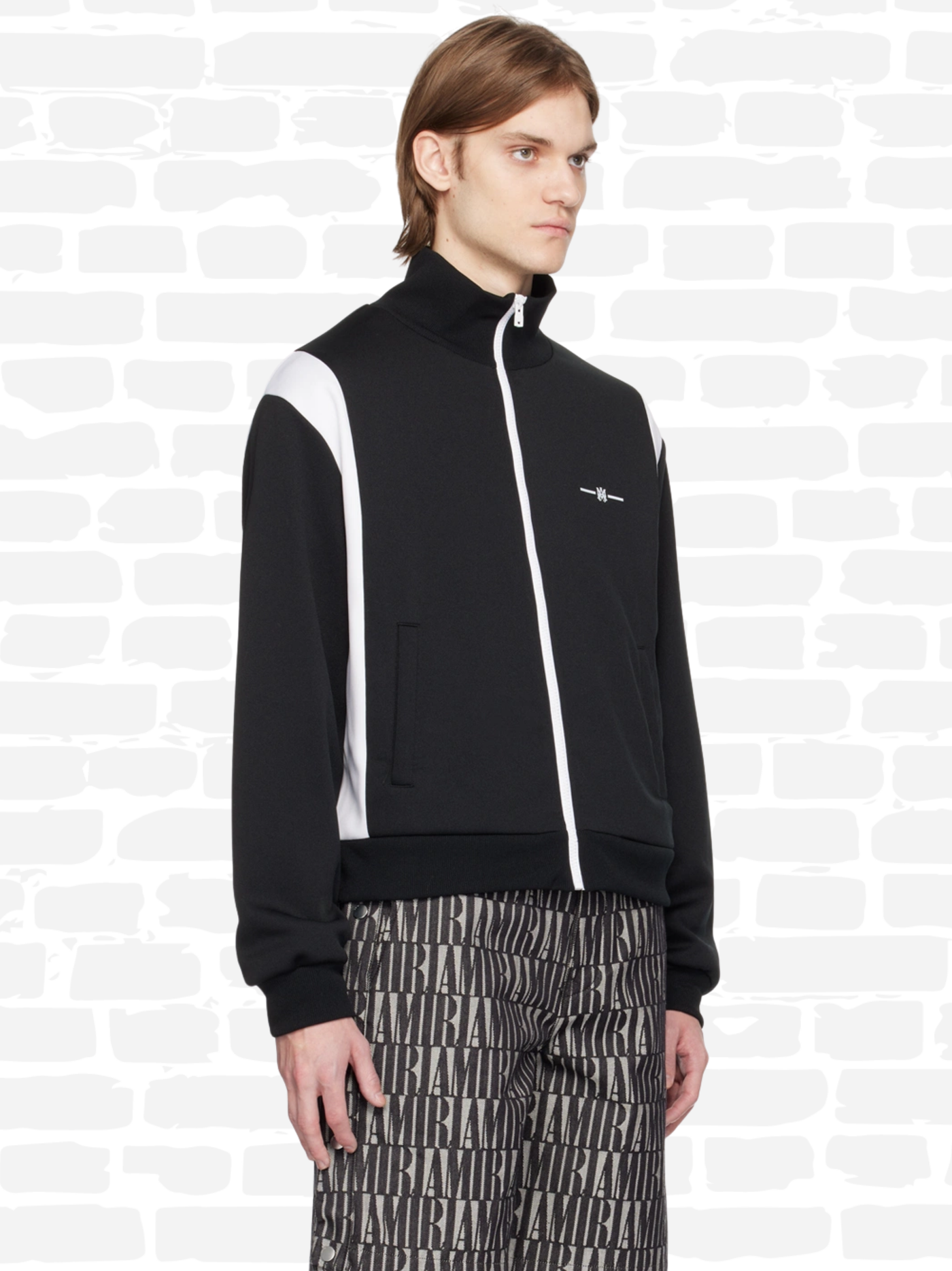 אמירי סווטשירט צבע שחור POINT TRACK JACKET