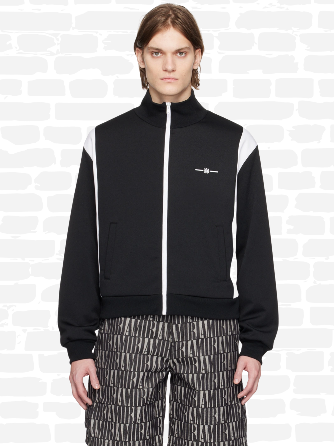 אמירי סווטשירט צבע שחור POINT TRACK JACKET