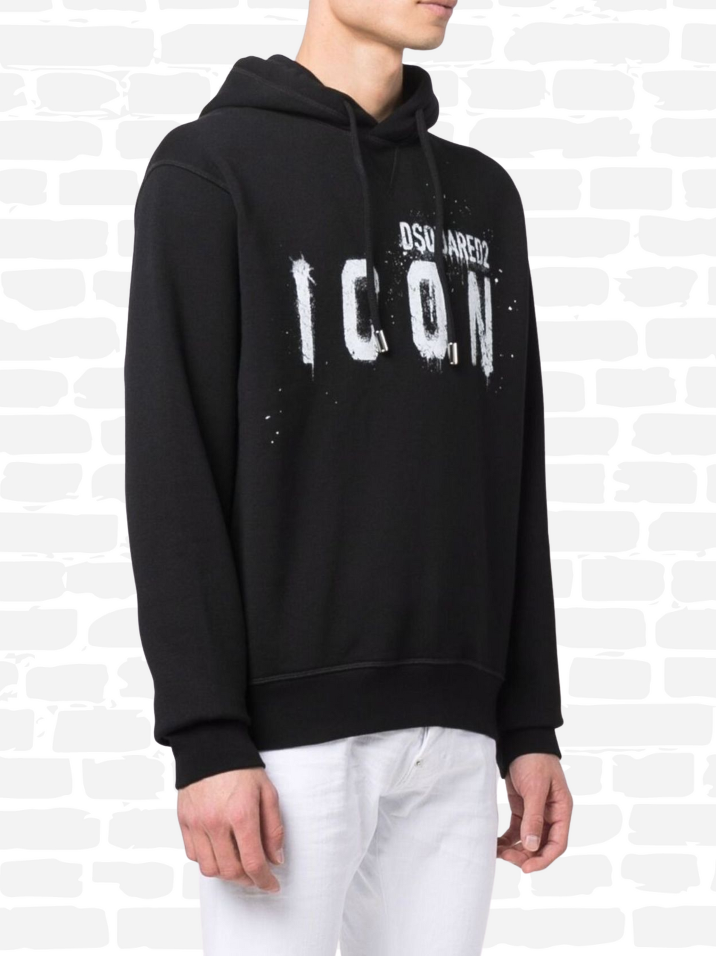 ICON LOGO sweat à capuche Discord sweat à capuche couleur noir