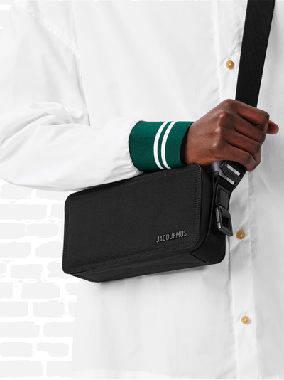 ג'קמוס פאוץ' צבע שחור JACQ CUERDA HORIZ