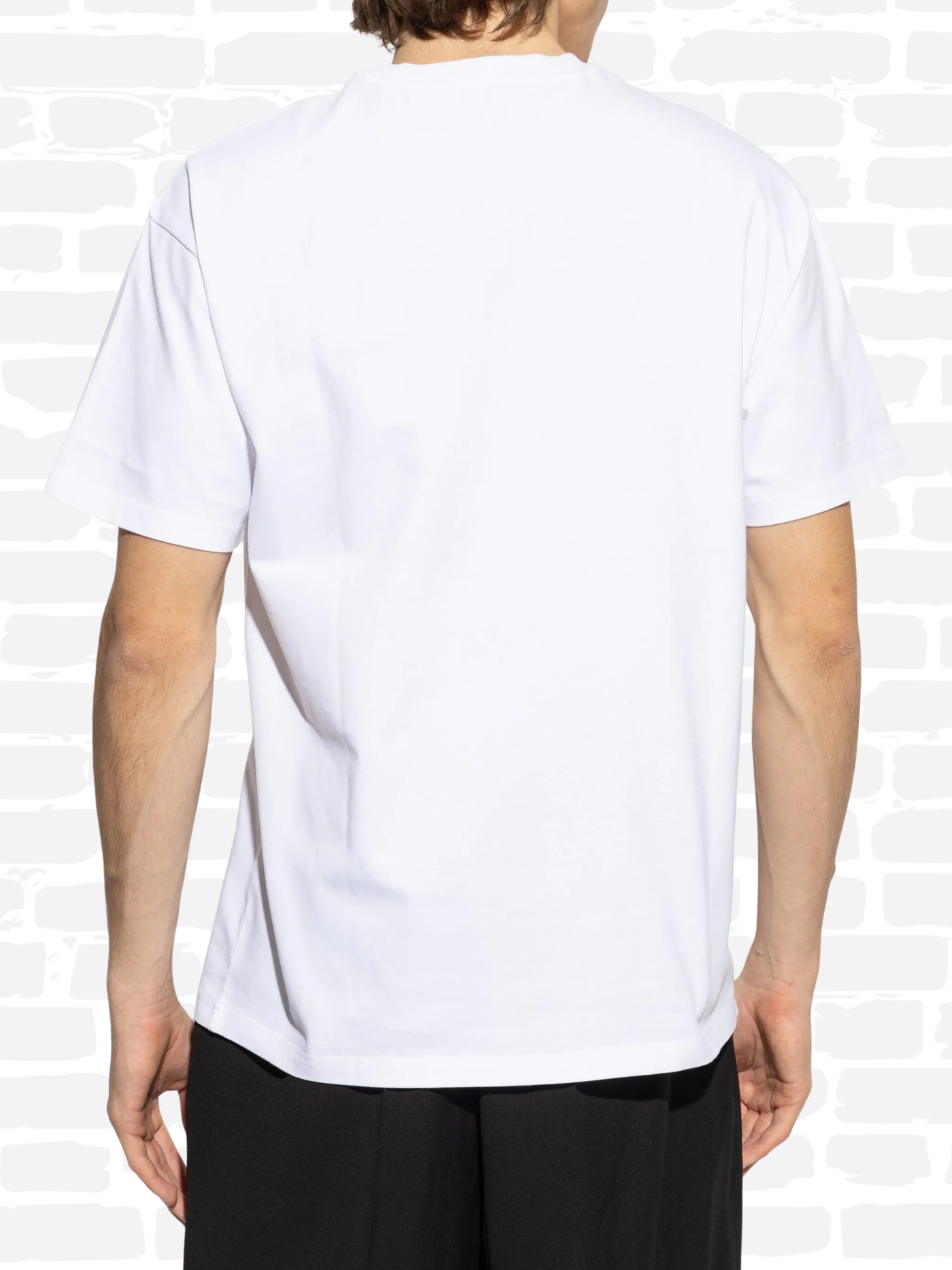 ז'יבנשי טי שירט צבע לבן GIV TAB CREW