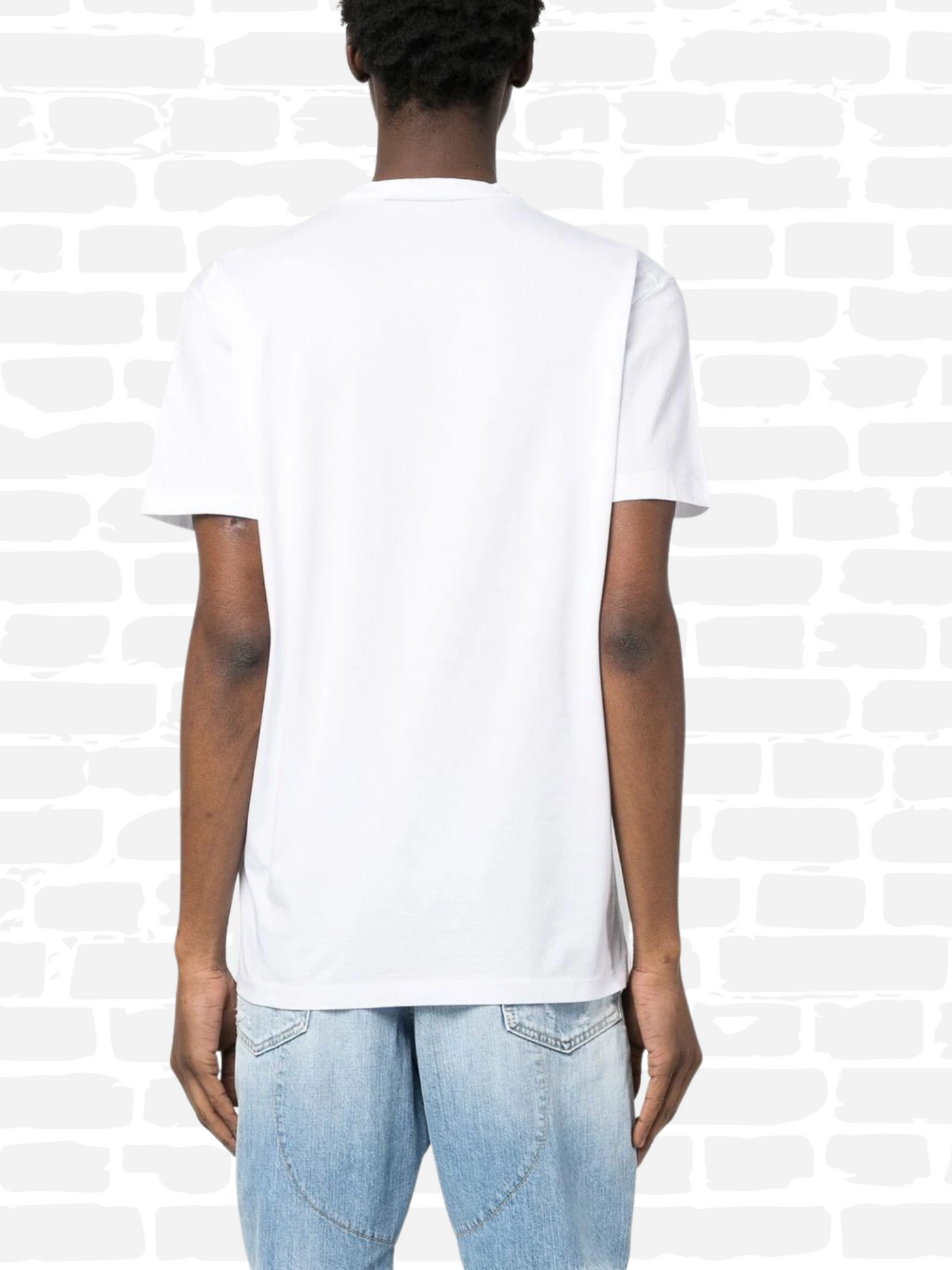 Tee shirt Discord couleur blanc DSQ PIXEL ICON TEE SN34